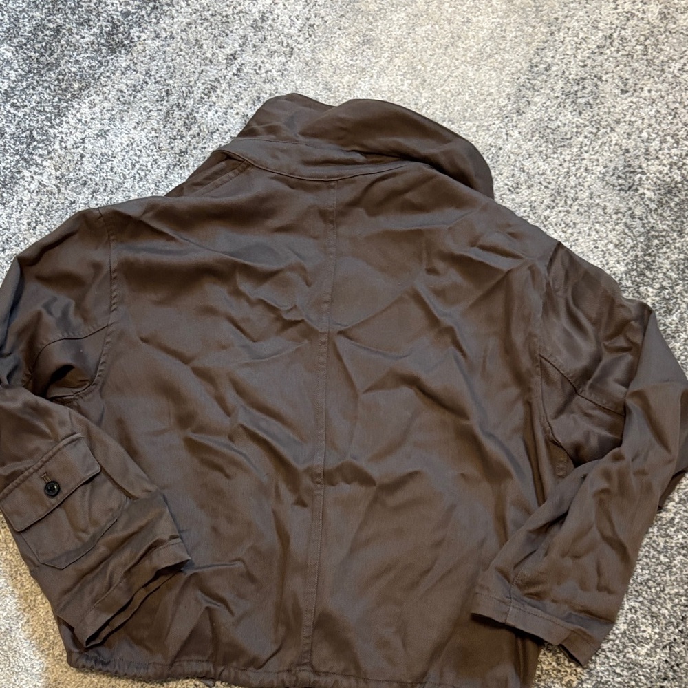 Brown Button-Up Jacket - Picture 7 of 8